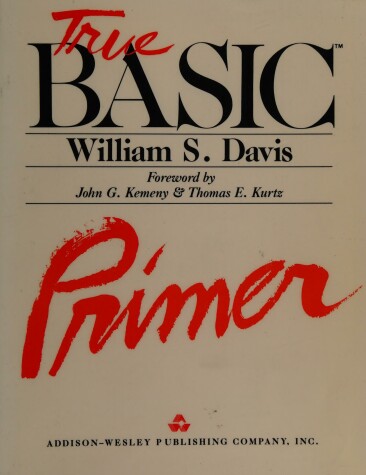 Book cover for True BASIC Primer