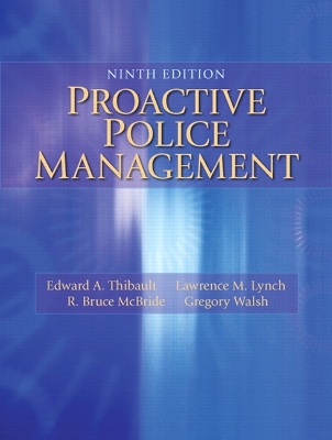 Book cover for Proactive Police Management