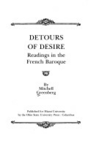 Cover of Detours of Desire