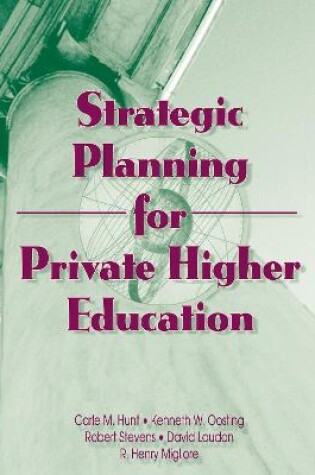 Cover of Strategic Planning for Private Higher Education
