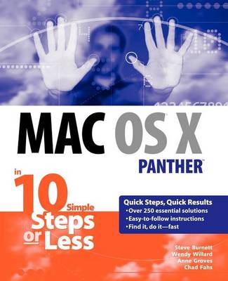 Cover of Mac OS X Panther in 10 Simple Steps or Less