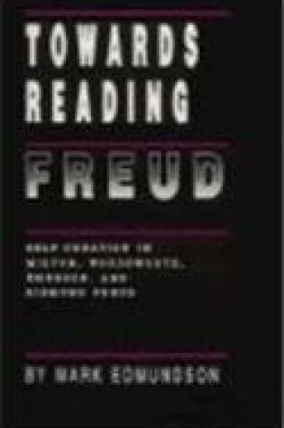 Cover of Towards Reading Freud