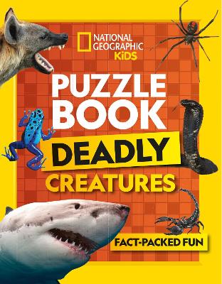 Cover of Puzzle Book Deadly Creatures