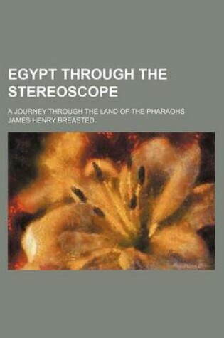 Cover of Egypt Through the Stereoscope; A Journey Through the Land of the Pharaohs