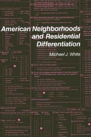 Cover of American Neighbourhoods and Residential Differentiation