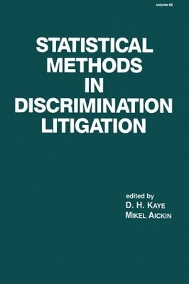 Book cover for Statistical Methods in Discrimination Litigation