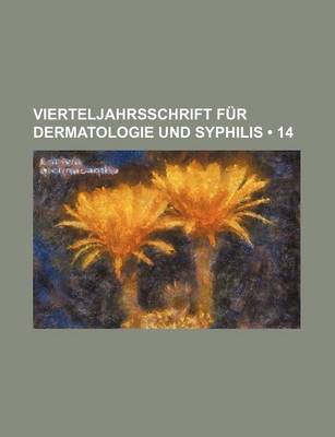 Book cover for Vierteljahrsschrift Fur Dermatologie Und Syphilis (14)