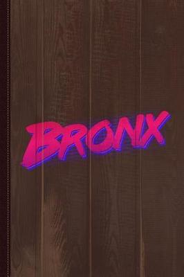 Book cover for Retro Bronx NY Journal Notebook