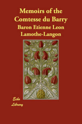 Cover of Memoirs of the Comtesse du Barry