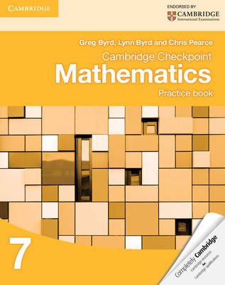 Book cover for Cambridge Checkpoint Mathematics Practice Book 7