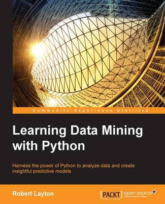 Book cover for Learning Data Mining with Python