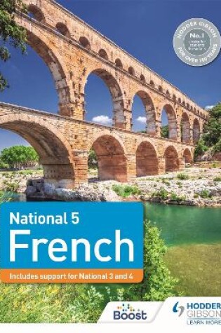 Cover of National 5 French: Includes support for National 3 and 4