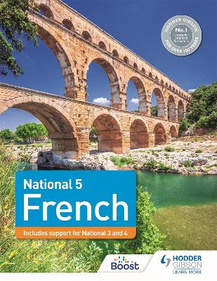 Book cover for National 5 French: Includes support for National 3 and 4