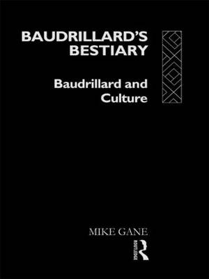 Book cover for Baudrillard's Bestiary