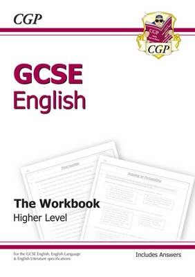 Cover of GCSE English Workbook (including Answers) (A*-G course)