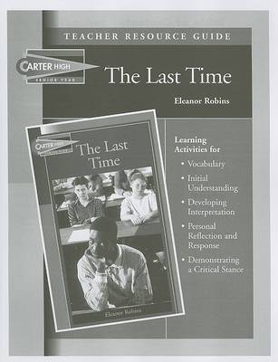 Book cover for The Last Time Teacher Resource Guide