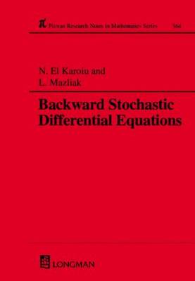 Book cover for Backward Stochastic Differential Equations