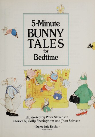 Book cover for Five Min Bunny Tales for Bedtime
