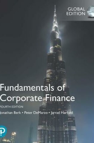 Cover of Fundamentals of Corporate Finance plus Pearson MyLab Finance with Pearson eText, Global Edition