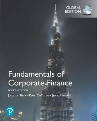 Book cover for Fundamentals of Corporate Finance plus Pearson MyLab Finance with Pearson eText, Global Edition