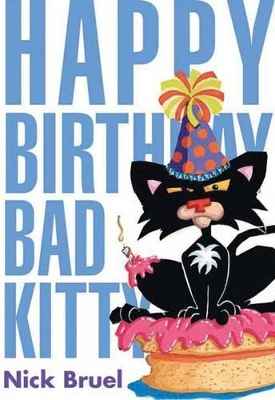 Book cover for Happy Birthday, Bad Kitty (Classic Black-And-White Edition)