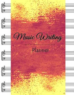 Book cover for Music Writing Planner