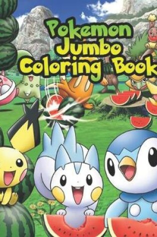 Cover of pokemon jumbo coloring book