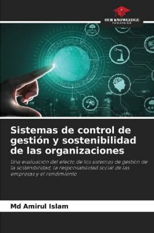 Cover of Sistemas de control de gestión y sostenibilidad de las organizaciones