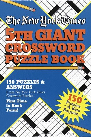 Cover of New York Times 5th Giant Crossword Puzzle BO