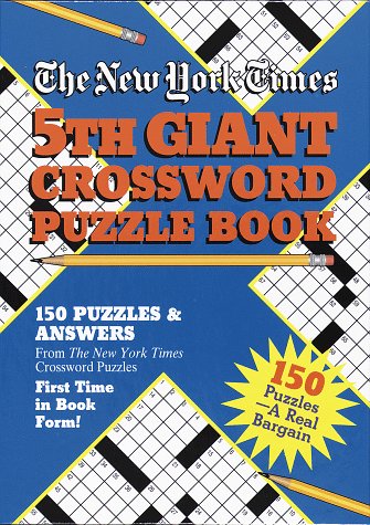 Book cover for New York Times 5th Giant Crossword Puzzle BO