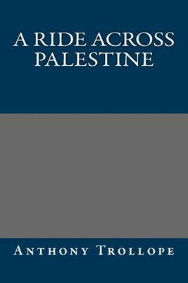 Book cover for A Ride Across Palestine