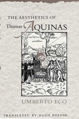 Cover of The Aesthetics of Thomas Aquinas