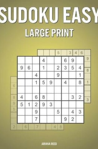 Cover of Sudoku Easy Large Print