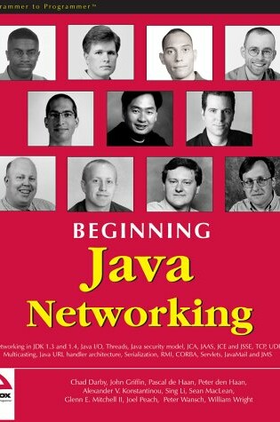 Cover of Beginning Java Networking