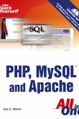 Cover of Sams Teach Yourself PHP, MySQL and Apache All in One