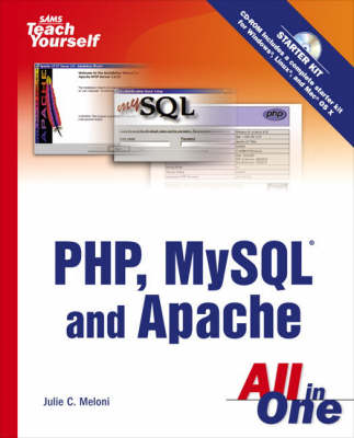 Cover of Sams Teach Yourself PHP, MySQL and Apache All in One