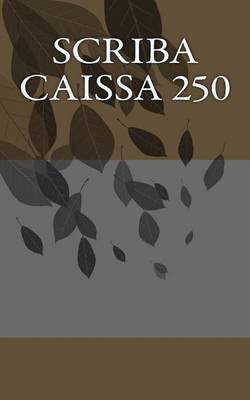 Book cover for Scriba Caissa 250