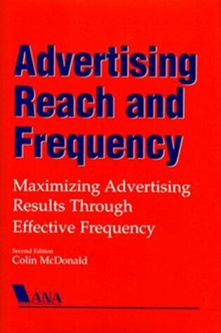 Cover of Advertising Reach And Frequency