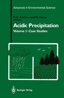 Cover of Acidic Precipitation