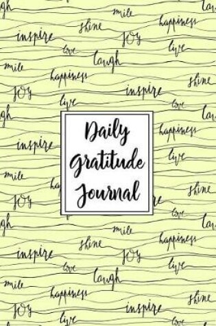 Cover of Gratitude Journal Inspiring Handwritten Words 11