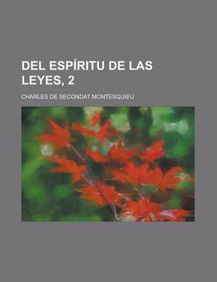 Book cover for del ESP Ritu de Las Leyes, 2