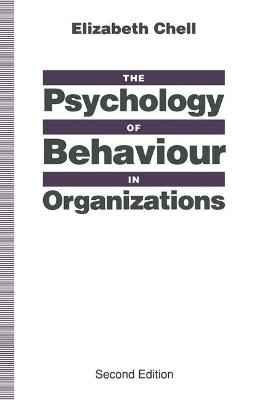 Cover of The Psychology of Behaviour in Organizations