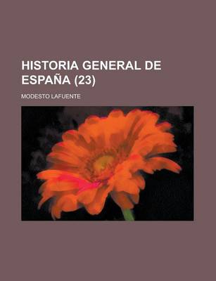 Book cover for Historia General de Espana (23)