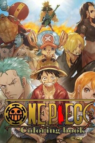Cover of One Piece Coloring Books