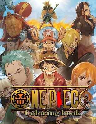 Book cover for One Piece Coloring Books