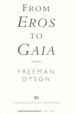 Cover of From Eros to Gaia