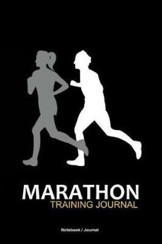 Cover of Marathon training journal