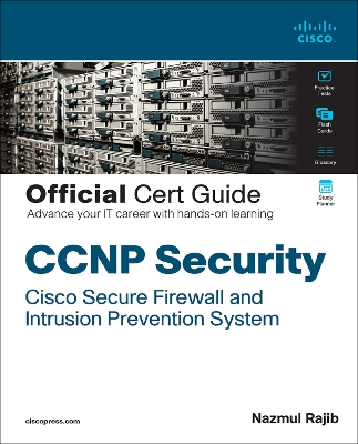 Book cover for CCNP Security Cisco Secure Firewall and Intrusion Prevention System Official Cert Guide