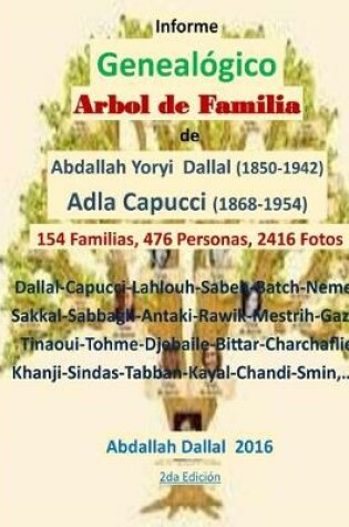 Cover of Arbol de Familia Capucci Dallal Informe Genealogico