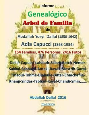 Cover of Arbol de Familia Capucci Dallal Informe Genealogico